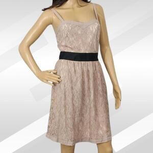 2/$20 Elle Lace Adjustable Strap Casual Dress Size 8